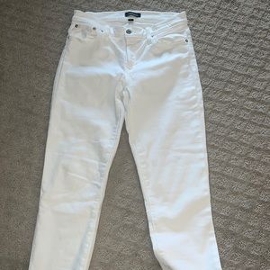 J crew white jeans